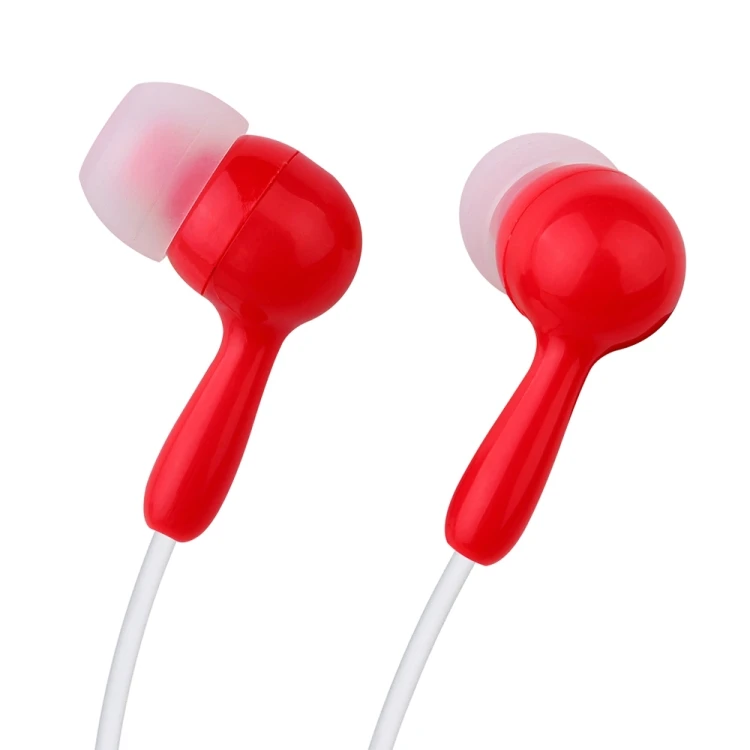 Lightweight waterproof IPX8 wired in-ear earphone  3.5mm stereo headphone for underwater sports/amusements