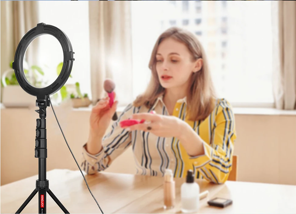 KINGJOY 66inch Wholesales New Tripod Stand For Mobile Phone Professional Tripod For Selfie Phone Tripod Stand for camera live st