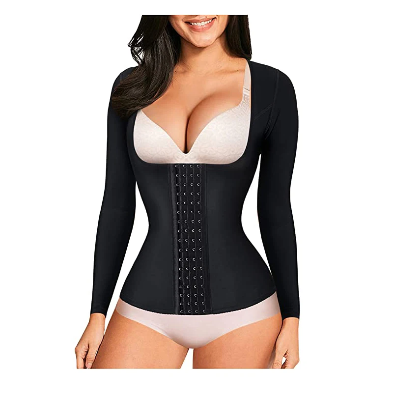 Breathable Custom Wrap Corset Tummy Control Vest Woman Upper Arm Shaper Waist Trainer