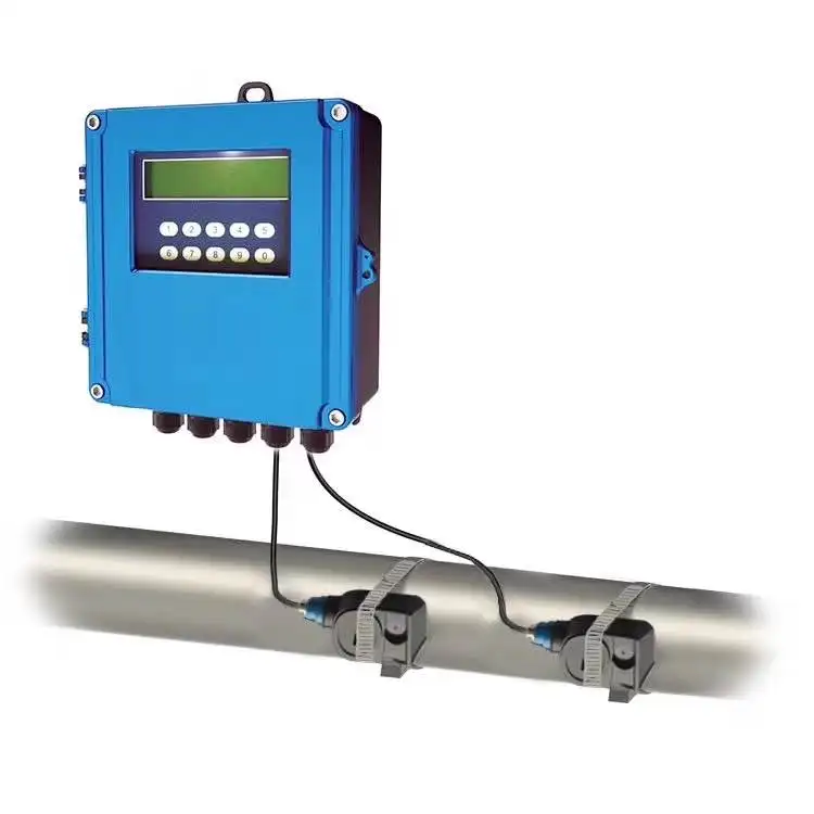 TDS-100F5 fixed ultrasonic flow meter,measuring tools clamp on ultrasonic flow sensors