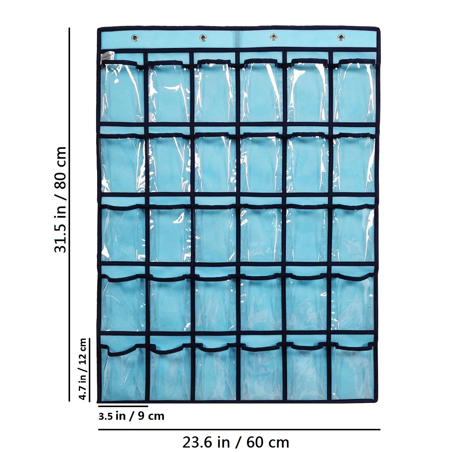 Pockets Classroom Wall Pocket Chart For Cell Phones Holder File Organizer
