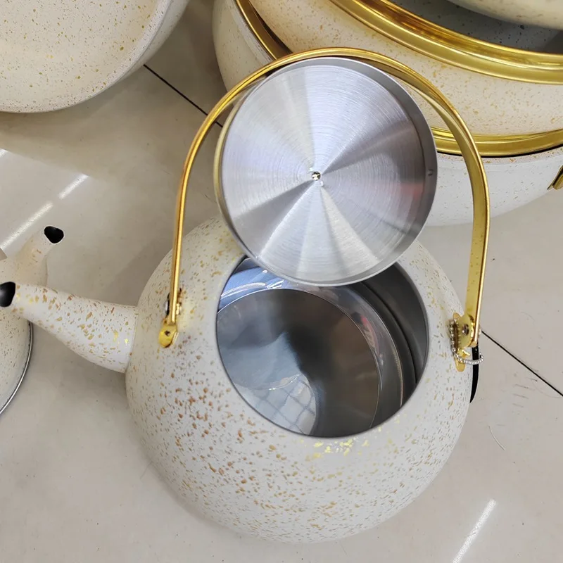 Granite Pots and Pans Set Kitchen Cookware Sets Dishwasher Safe Cooking Non Toxic Cookware Non Stick Pots and Pan Set