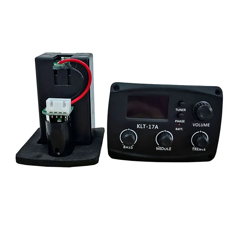 Acoustic Guitar EQ Pream DP-005 with Digital Procedding Tuner 4 Band EQ Equalizer Guitar Pickup factory wholesale cheap price