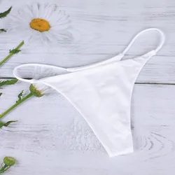 Cotton Bikini Thongs Women Sexy Seamless Briefs G String Panties Underwear