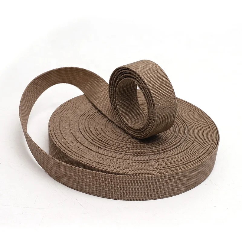 Factory sale pitted pattern 25mm 38mm 50mm PP woven webbing strap for bag