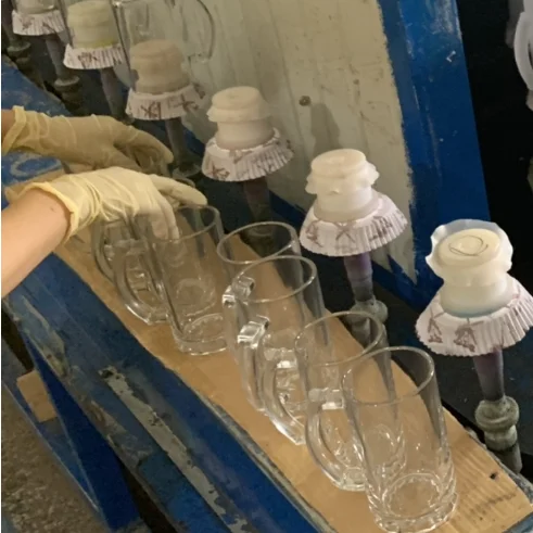 Wholesale blank Custom photo  glass solar LED Light sublimation Mason jar with hemp cord at night