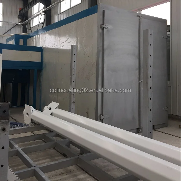 Automatic H Beam Metal Powder Coating Line