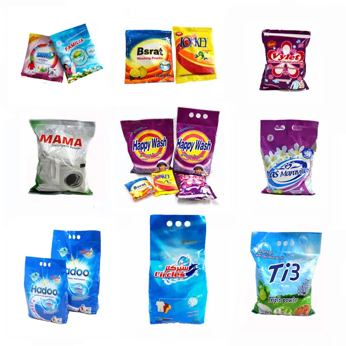 50g*150 bags high foam wash powder / laundry detergent powder