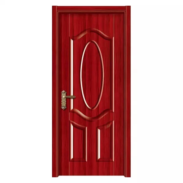 China wooden Door Factory Price Wholesale Waterproof Series Solid Spray Painted Door for Houses