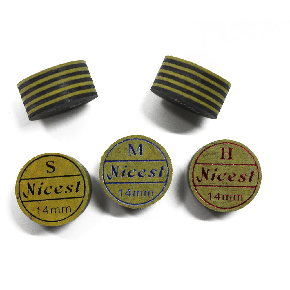 Limited Time Offer Good Toughness Billiard Leather Pool Stick Cue Tips