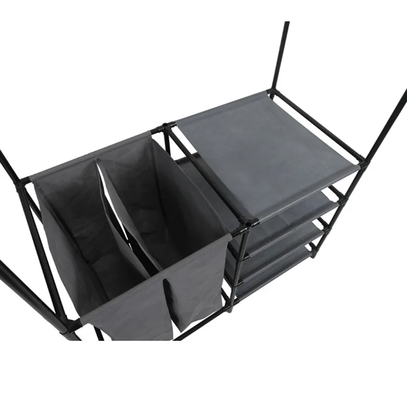 
Specialized in the production of cheap adjustable canvas storage folding wardrobe 