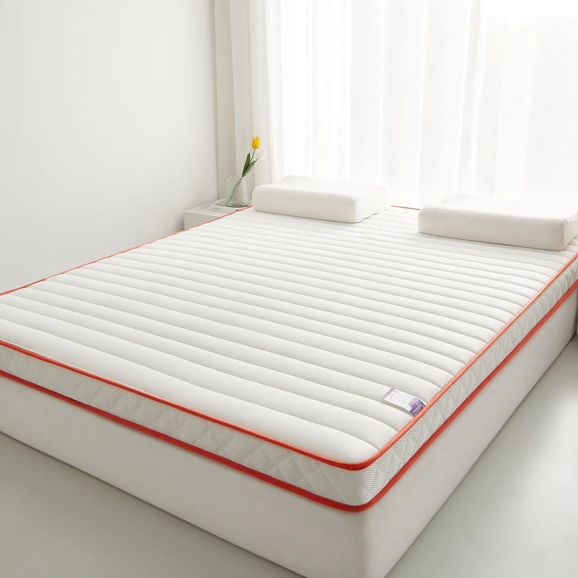 Wholesale Natural Organic Latex Mattress Full Size Thicken Latex Mattress Japanese Floor Mattress for Bedroom Student Dormitory