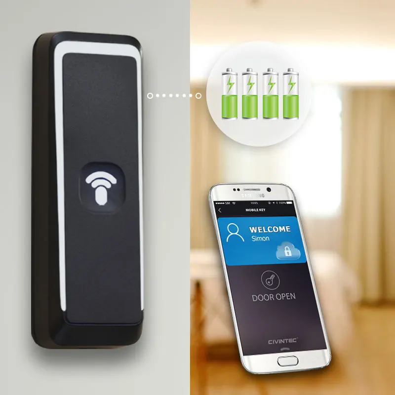 RFID DESFire iCLASS QR Code multi-technologies access control reader for ticketing platform integration