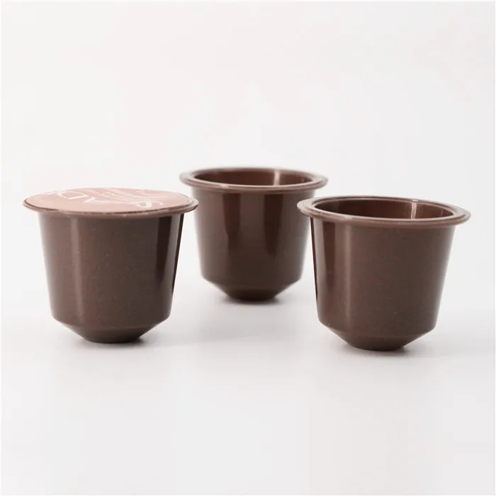 Guangzhou factory Biodegradable Nespresso Empty Coffee Capsule