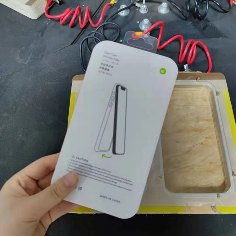 Manual Rotary Blister Card Heat Sealing Packaging Packing Machine For Phone Case