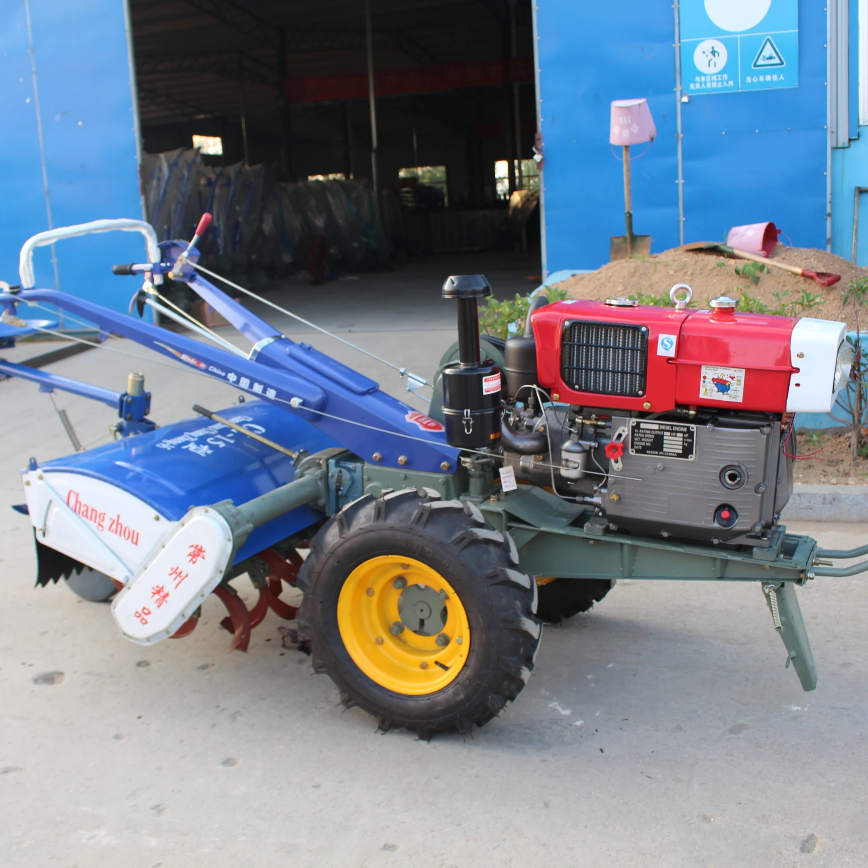 8HP, 12HP, 15HP, 18HP Cheaper Walking Tractor, Mini Tractor for Ukraine, India Market