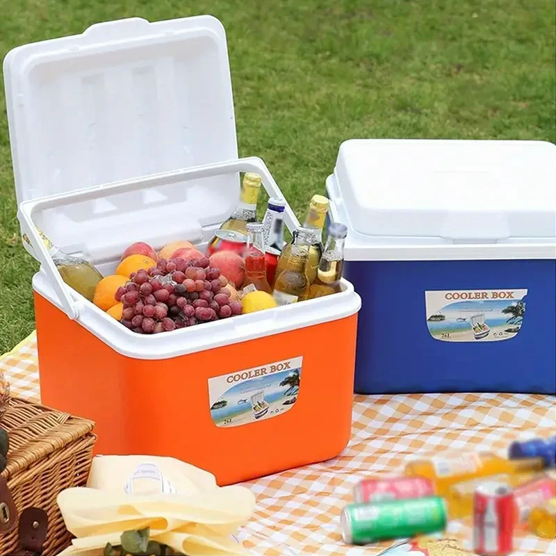 Outdoor Camping Picnic Food Fresh Ice Cooler 5L 13L 26L Portable Insulated Cooler Box Car Mini Ice Chest Cooler Box