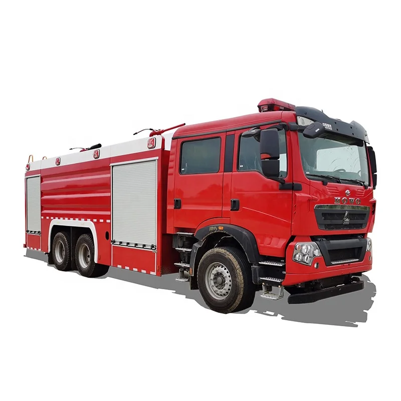 Factory Hot Sale Howo 6x4 Remote Control Water and Dry Powder Foam Fire Truck for Sale