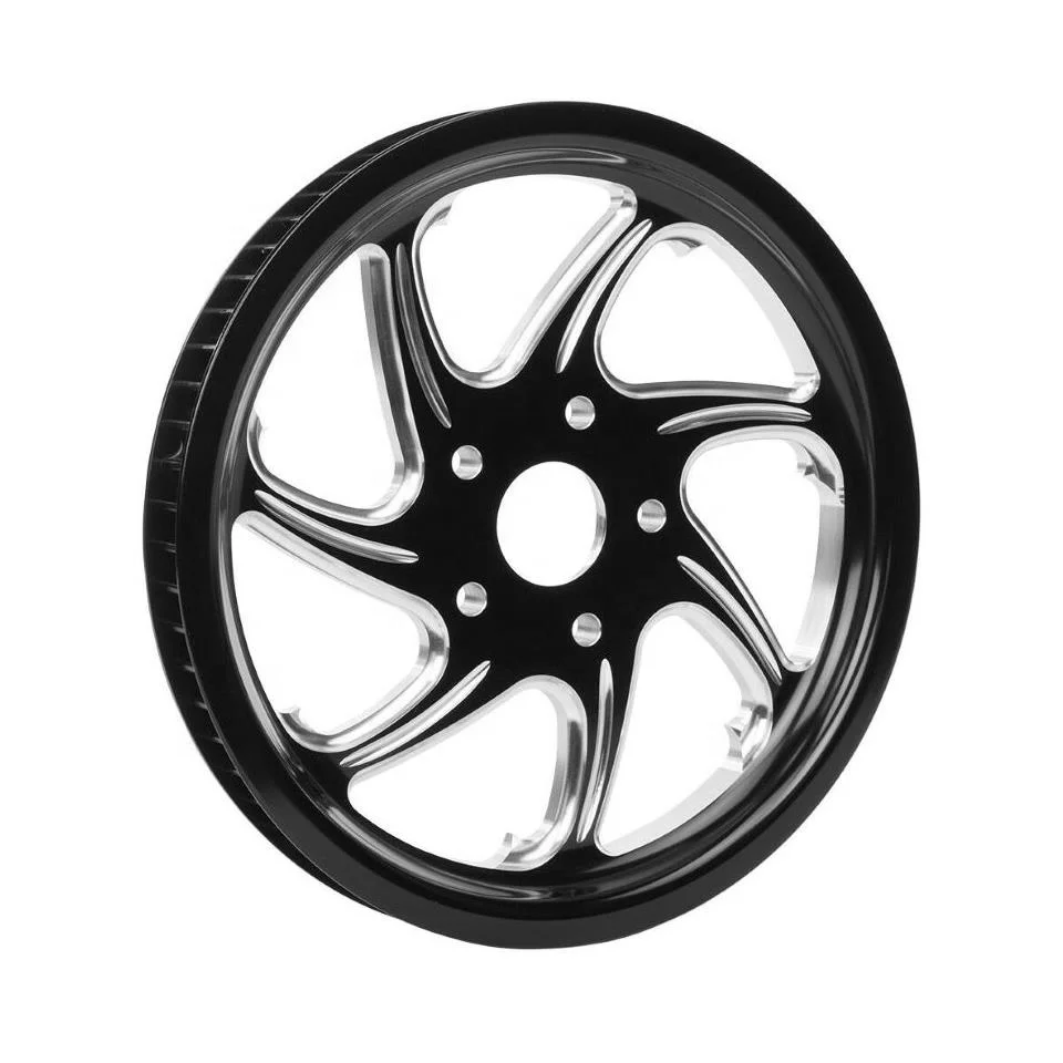 
New Arrive Chrome Drive Belt Pulley Motorcycle Pulley 70T 72T for Harley Davidson 
