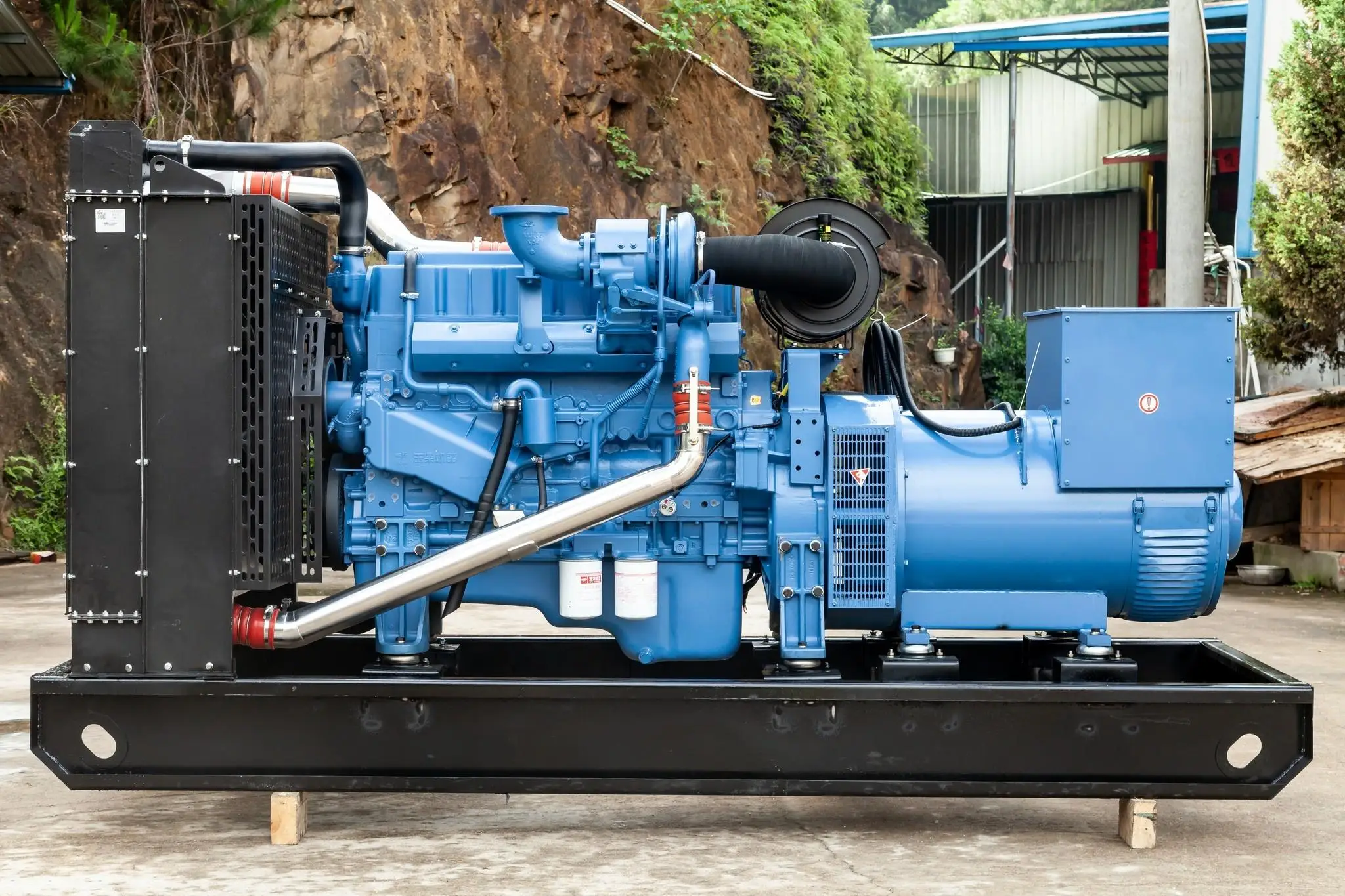 factory price 1mw generator biogas electric power plant 1000kw 1250kva for business /industry/hotel