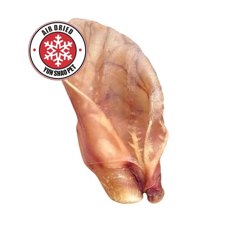 Чистое мясо низкий минимальный заказ сушеные на воздухе уголки для домашних животных коров ушей собак Угощение питомцев