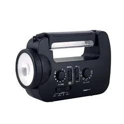 Japan style dynamo Multifunctional Solar Wind Up AM/FM Radio LED flashlight with smart phone charger windup radio light