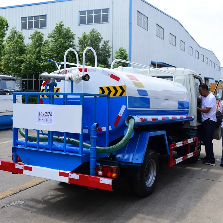 Hot sale 4x2 Foton 3000liters water tank truck