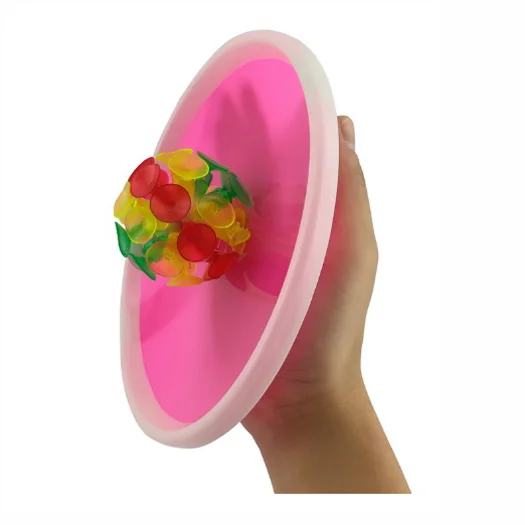 Children Outdoor Throwing Racket Suction Cup Ball Set Toy with Logo