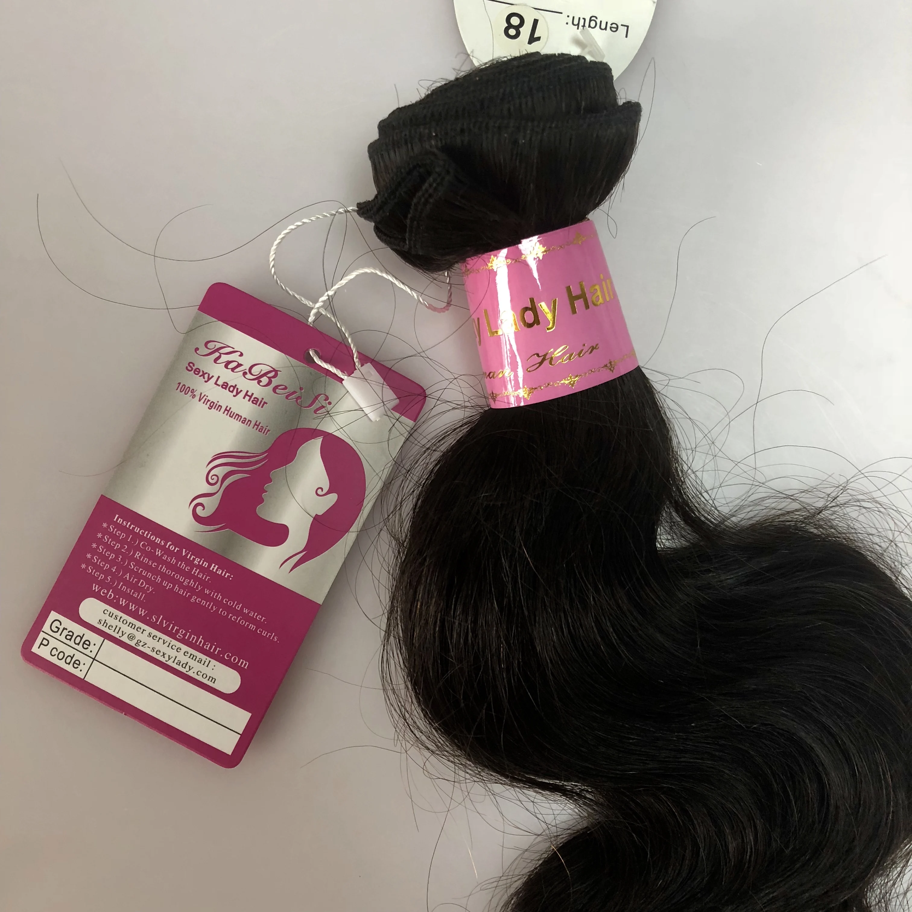 Manufacturer Cheap Custom Hair Hang Tags For Bundles