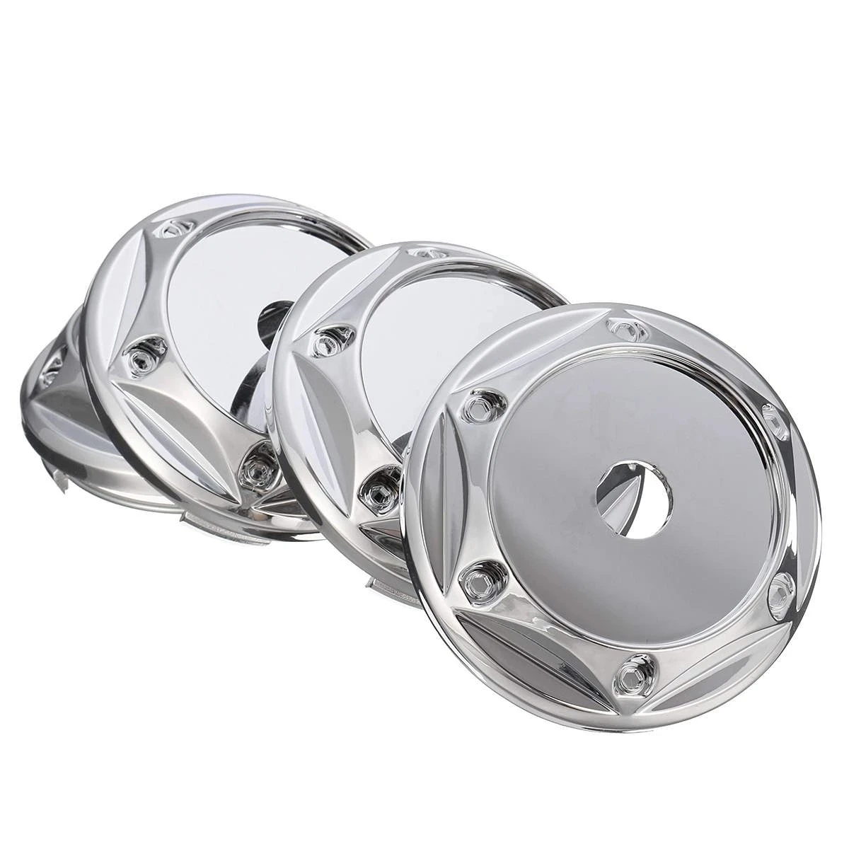 Universal Aluminum Car Black Chevrolet Style CRS Material Origin Year Place Model Finishing Wheel Mud Cover Performance Racing