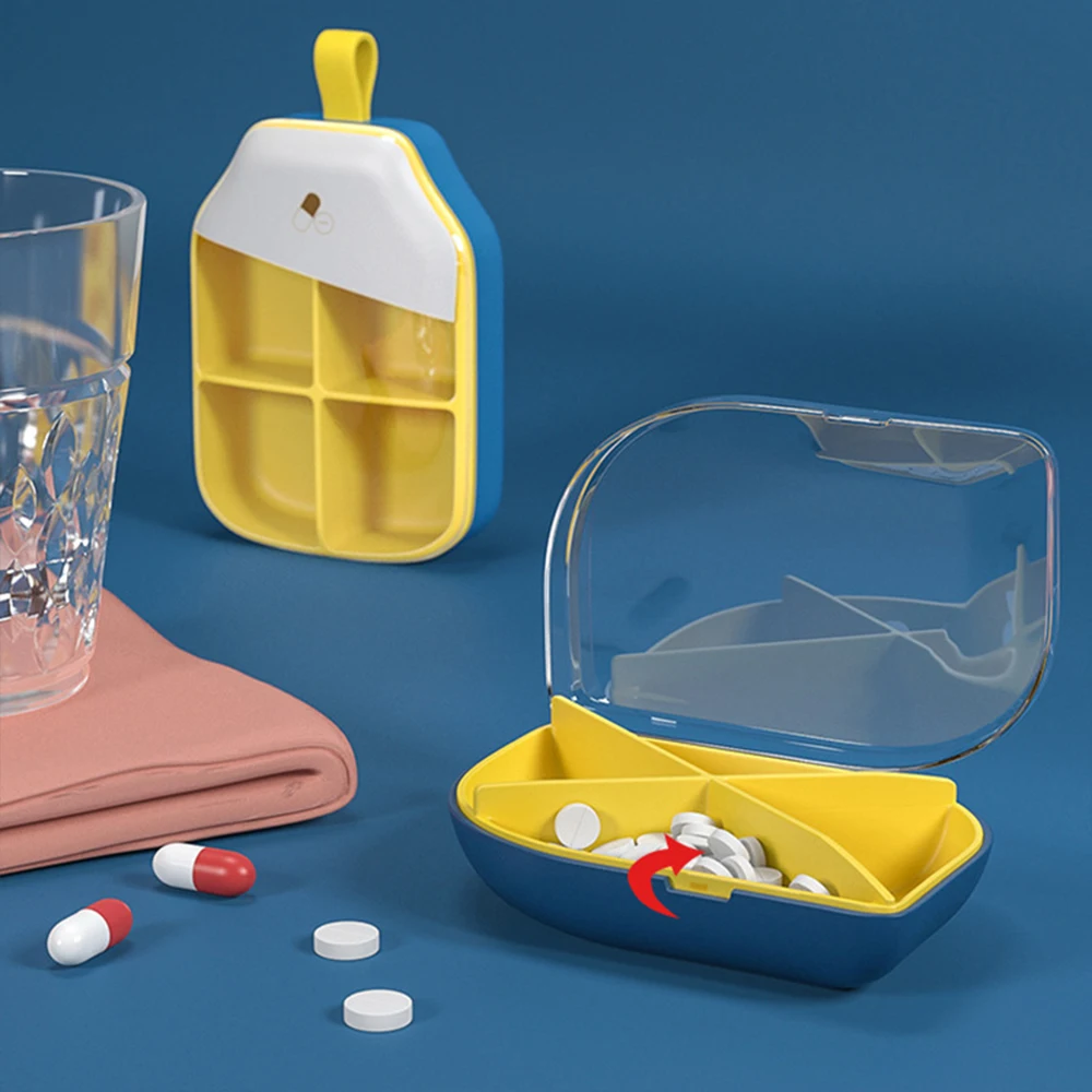 7 Days Portable Pill Box Container For Travel Weekly