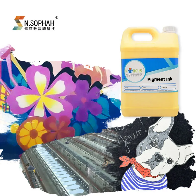 Factory Price Textile Printing Color Pigment Wholesale Screen Printing Pigment Ink