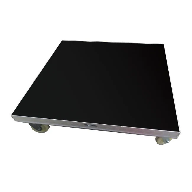 Outdoor and indoor event aluminum stage podium with lighting truss