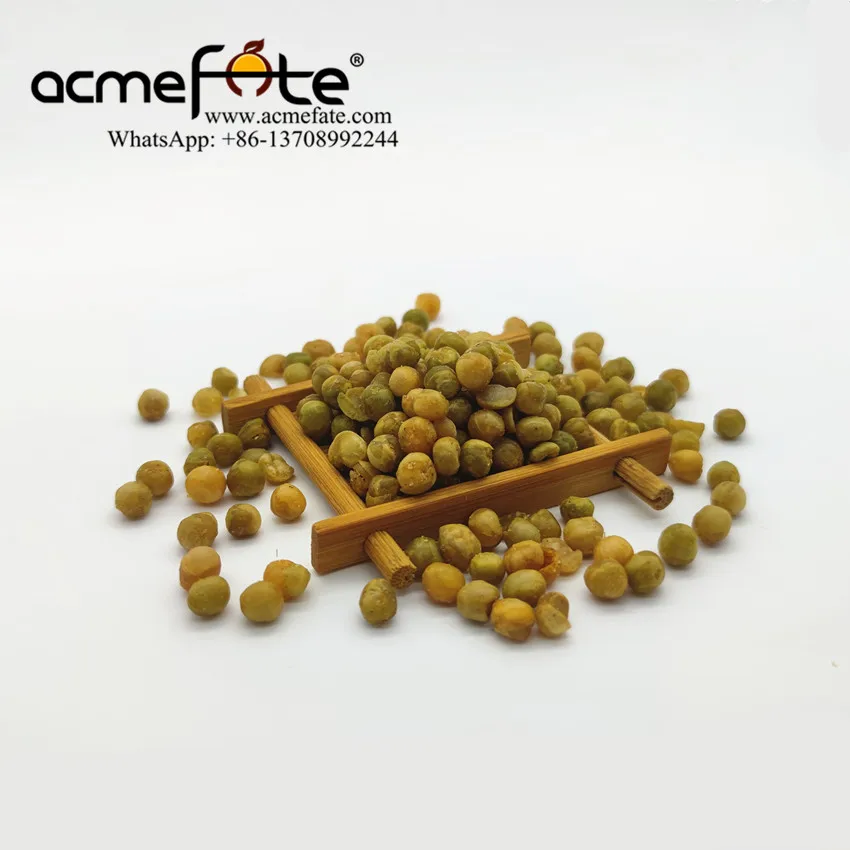 Halal wasabi roasted green peas fried green peas supplier good price