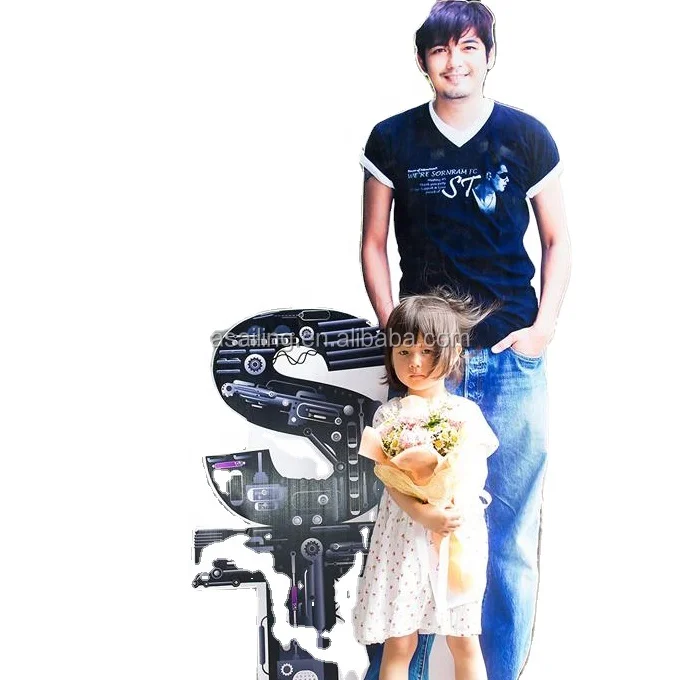 movie poster cardboard,life size board pvc foam sheet display