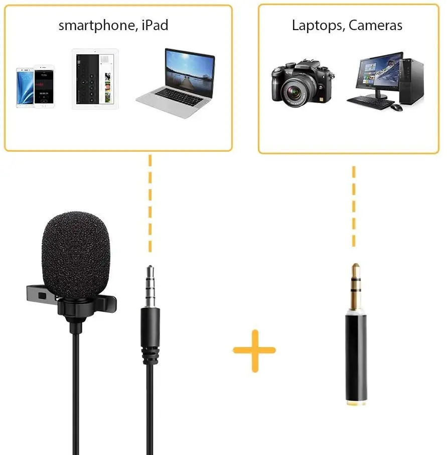 
Factory solapero micro cravat san fil uhf microfono de solapa lavalier microfone microfones mikrofon mic mike lapel microphone 