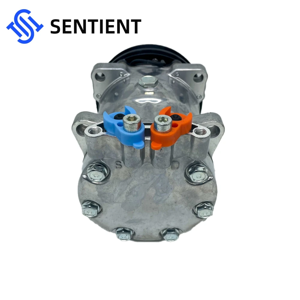 Auto repair parts 7H15 12V 2A compressor suitable for Foton Fulan  air conditioning compressor Car ac system