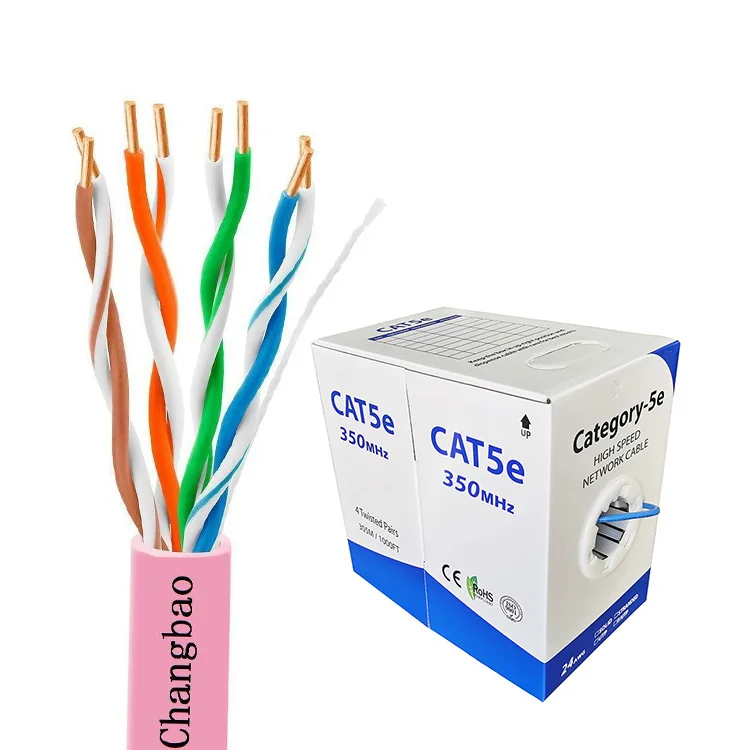 Changbao Internet Cable Cat 5e 1000m Utp Cat5e Lan Cable Cat5e Ethernet Cable