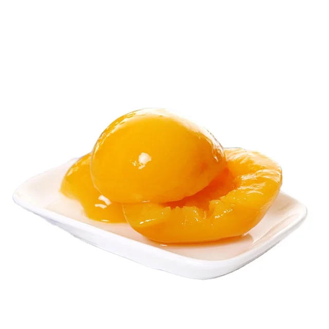canned yellow peach halves in light syrup/in heavy syrup 820g/d.w.460g