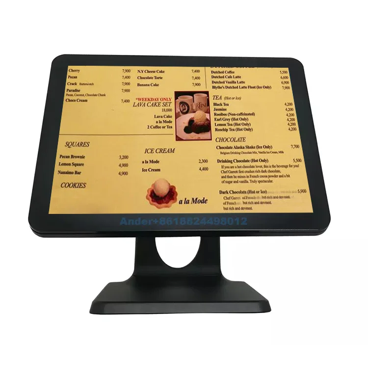 Кассовый аппарат с сенсорным экраном, одноэкранный терминал, все в одном, Pos-система, емкостный сенсорный экран, Pos-система