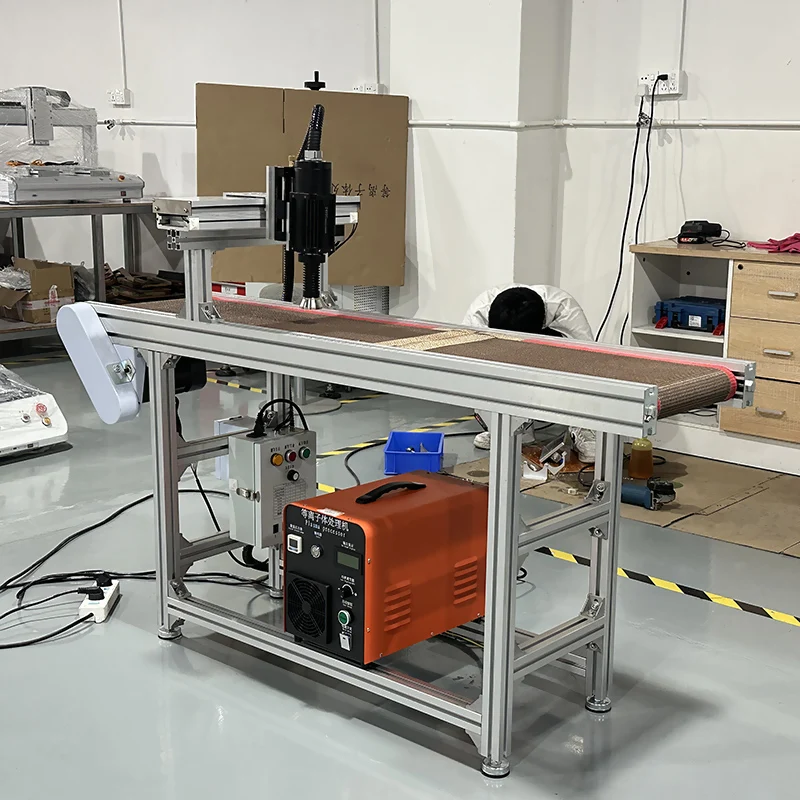 Online Vacuum Plasma Cleaning Machine with Conveyor for Industrial PCB and FPC Cleaning Machine Electric Provided 60 1 Years