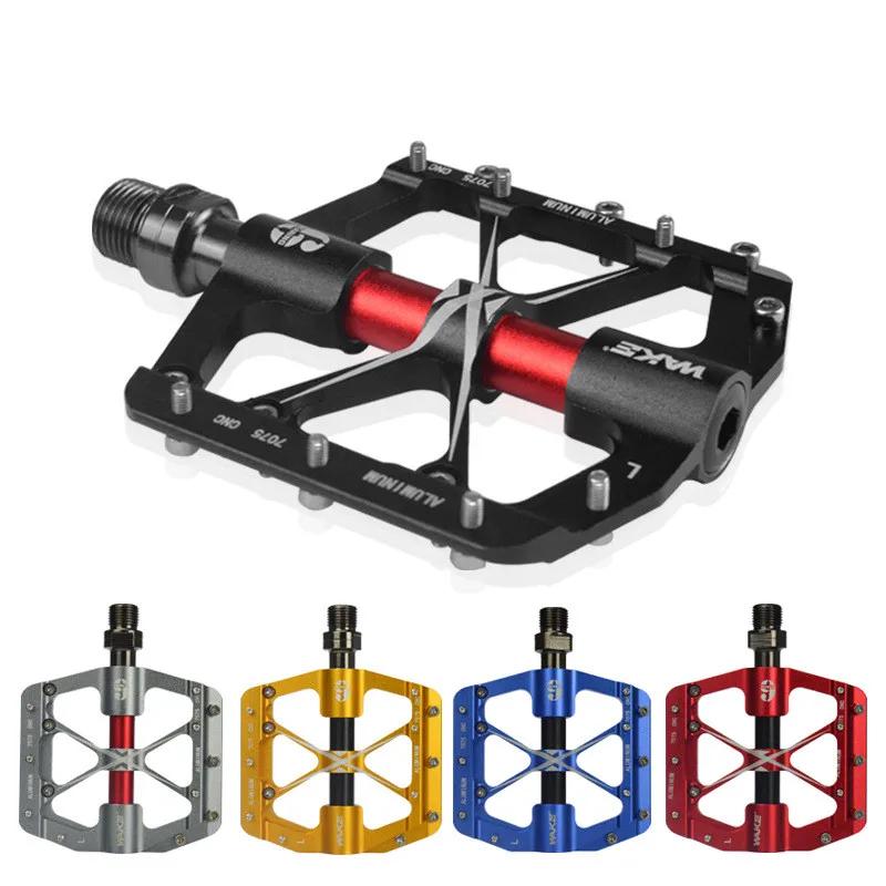 
Hot Sale Mountain Bike Mtb Pedals Bicycle Wide Flat Platform Pedals Fixed Gear Ultralight Sealed Bearing Bicycle Nylon Pedals 