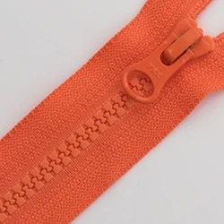 YKK zipper Brand factory selling resin zippers thin teeth plastic zipper