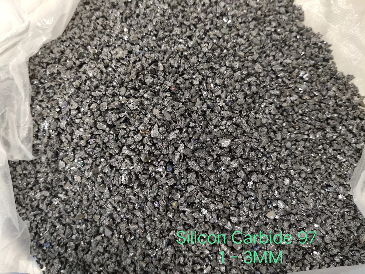 BLACK SIC Sand used for Refractory