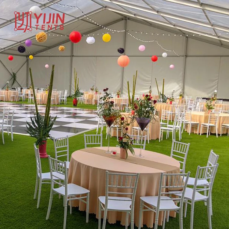 30x30 40x40 luxury outdoor large white pvc wedding party tent for sale