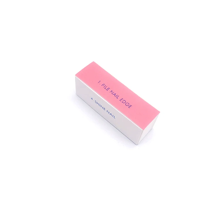  free sample 4 way colourful Prepackaged polish shine nail buffer Hand Care sanding polishing file