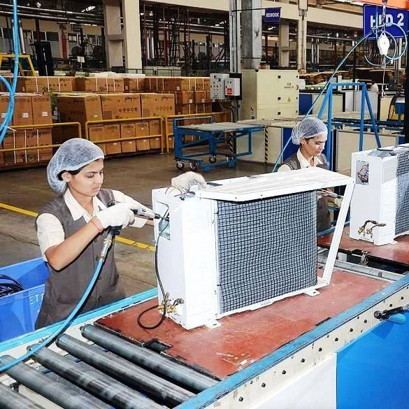 Customized air conditioner assembly line equipment