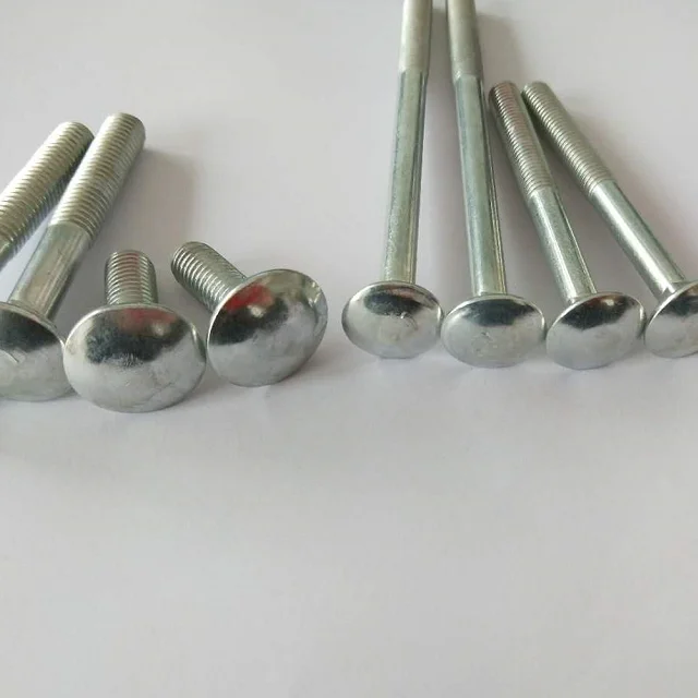 
carriage bolts 1/4-20 din603 