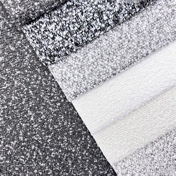 China Sofa Fabrics Factory Custom Good Quality Mixed Linen Fabrics For Sofas