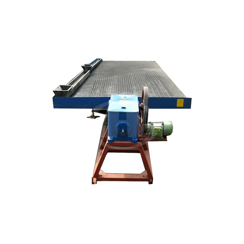 Gravity Concentration Wilfley Shaking Table for Gold Chrome Tin Cobalt Minerals Separation